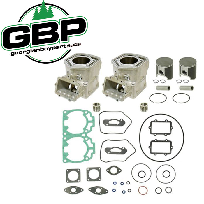 Ski-Doo MXZ 600 HO Top End Rebuild Kit – Pistons Gaskets Bearings 72mm 2003-2008