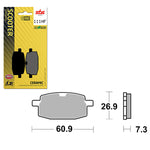 SBS CERAMIC BRAKE PAD (6190111100)