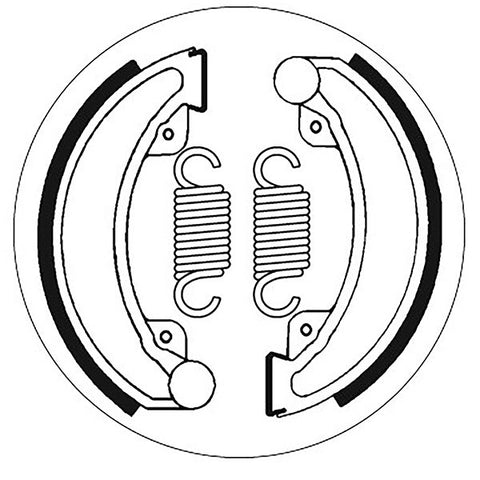 SBS BRAKE SHOES WITH SPRINGS (5192030100)