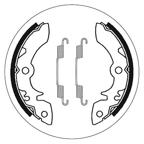 SBS BRAKE SHOES WITH SPRINGS (5192051100)