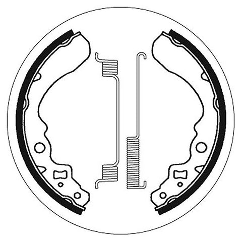 SBS BRAKE SHOES WITH SPRINGS (5192053100)