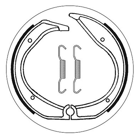 SBS BRAKE SHOES WITH SPRINGS (5192140100)