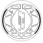SBS BRAKE SHOES WITH SPRINGS (1519209)