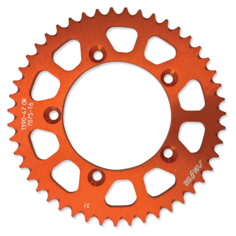 SUNSTAR WORKS TRIPLESTAR ALUMINUM REAR SPROCKET (5-139047OR)