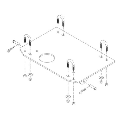 CYCLE COUNTRY MOUNT KIT (15-6570)