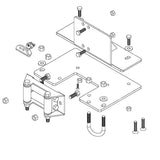 CYCLE COUNTRY WINCH MOUNT (25-7030)