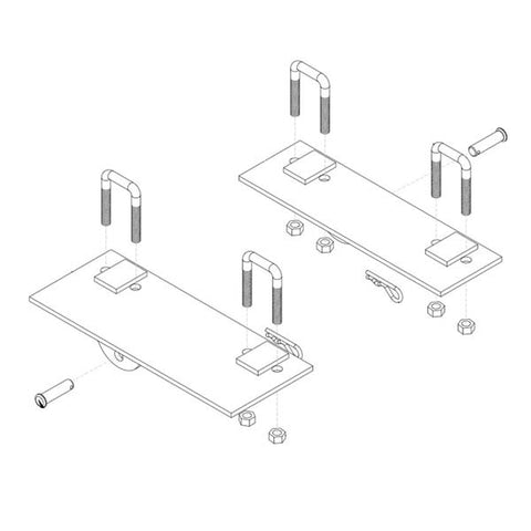 CYCLE COUNTRY MOUNT KIT (15-3530)