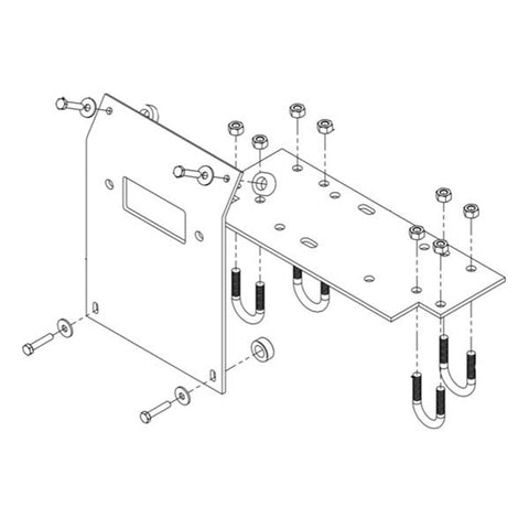 CYCLE COUNTRY WINCH MOUNT (25-1090)