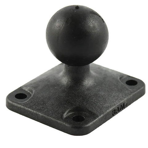 RAM MOUNTS BALL ADAPTER WITH AMPS PLATE (RAM-B-347U)