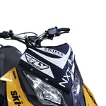 SKINZ PROTECTIVE GEAR NXT LEVEL WINDSHIELD PAK (NXSWP400-BK/WHT)