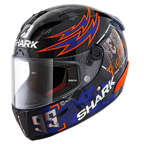 SHARK RACE-R PRO HELMET REPLICA LORENZO CATALUNYA GP SINGLE LENS – GBP