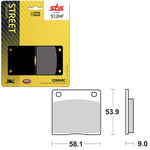 SBS ATV/UTV CERAMIC BRAKE PAD (6190512108)