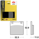 SBS ATV/UTV CERAMIC BRAKE PAD (6190526108)