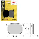 SBS ATV/UTV CERAMIC BRAKE PAD (6190534108)