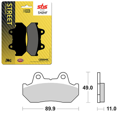 SBS ATV/UTV CERAMIC BRAKE PAD (6190542108)