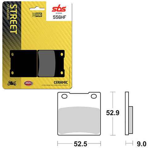 SBS ATV/UTV CERAMIC BRAKE PAD (6190556108)