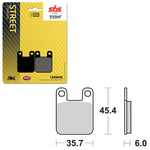 SBS ATV/UTV CERAMIC BRAKE PAD (6190559108)