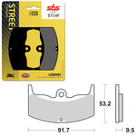 SBS ATV/UTV CERAMIC BRAKE PAD (6190571108)