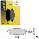 SBS ATV/UTV CERAMIC BRAKE PAD (6190580108)