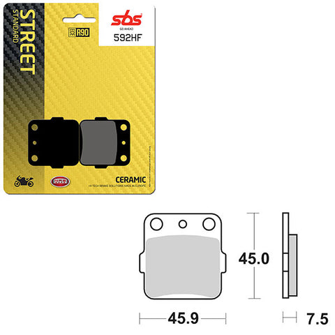 SBS ATV/UTV CERAMIC BRAKE PAD (6190592108)