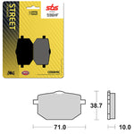 SBS ATV/UTV CERAMIC BRAKE PAD (6190596108)