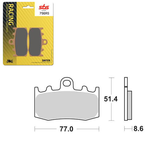 SBS CERAMIC BRAKE PAD (01627796)