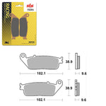 SBS CERAMIC BRAKE PAD (01627700)