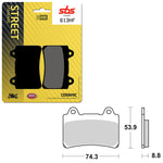 SBS ATV/UTV CERAMIC BRAKE PAD (6190613108)