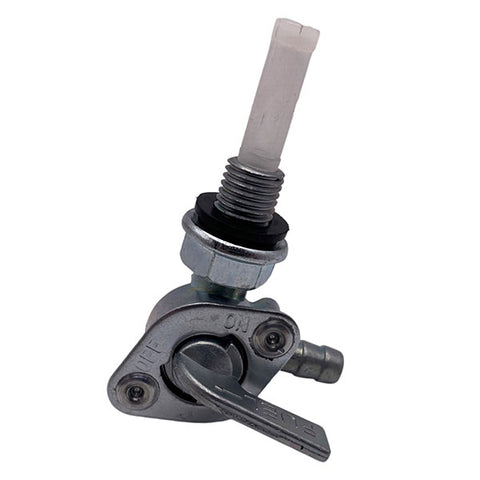 MOGO PARTS FUEL VALVE, 90 DEGREE 3/16" BARB X M10 THREAD (04-0305)