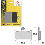 SBS DUAL CARBON FRONT FOR RACE USE ONLY BRAKE PAD (6290624108)