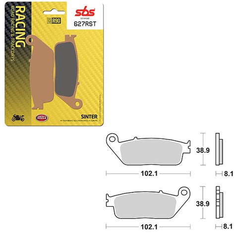 SBS ROAD RACING & TRACKDAYS SINTER FRONT BRAKE PAD (6470627108)