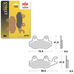 SBS PERFORMANCE HS SINTER BRAKE PAD (6250638100)