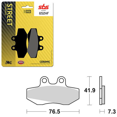 SBS ATV/UTV CERAMIC BRAKE PAD (6190652108)