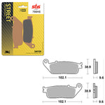 SBS PERFORMANCE HS SINTER FRONT BRAKE PAD (6250700108)