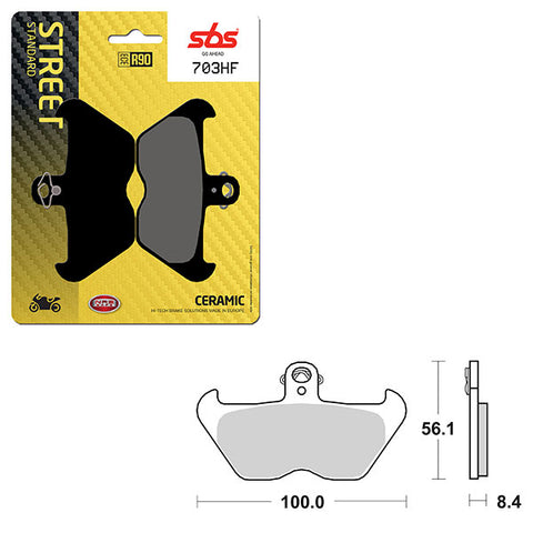 SBS ATV/UTV CERAMIC BRAKE PAD (6190703108)