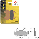 SBS PERFORMANCE LS SINTER REAR BRAKE PAD (6260709108)