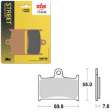 SBS PERFORMANCE HS SINTER FRONT BRAKE PAD (6250714108)