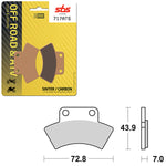 SBS ATV/UTV SINTER BRAKE PAD (6460717108)