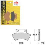 SBS ATV/UTV EVO SINTER BRAKE PAD (6280717108)