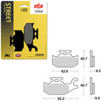 SBS ATV/UTV CERAMIC BRAKE PAD (6190754108)