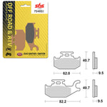 SBS ATV/UTV EVO SINTER BRAKE PAD (6280754108)