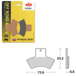 SBS ATV/UTV EVO SINTER BRAKE PAD (6280755108)