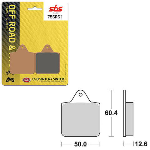 SBS ATV/UTV EVO SINTER BRAKE PAD (6280756108)