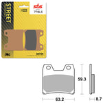 SBS PERFORMANCE LS SINTER REAR BRAKE PAD (6260770108)