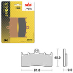 SBS PERFORMANCE HS SINTER FRONT BRAKE PAD (6250778108)