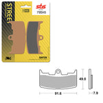 SBS PERFORMANCE HS SINTER FRONT BRAKE PAD (6250795108)