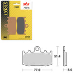 SBS PERFORMANCE HS SINTER FRONT BRAKE PAD (6250796108)