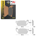 SBS HIGH PERFORMANCE & NO DUST SINTER FRONT BRAKE PAD (6550807108)