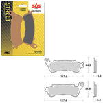 SBS PERFORMANCE HS SINTER FRONT BRAKE PAD (6250828108)