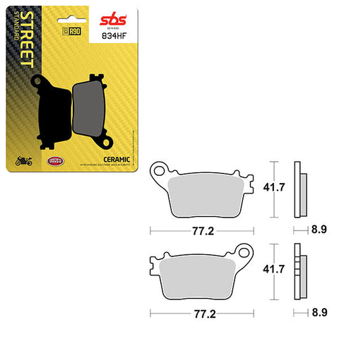 SBS ATV/UTV CERAMIC BRAKE PAD (6190834108)